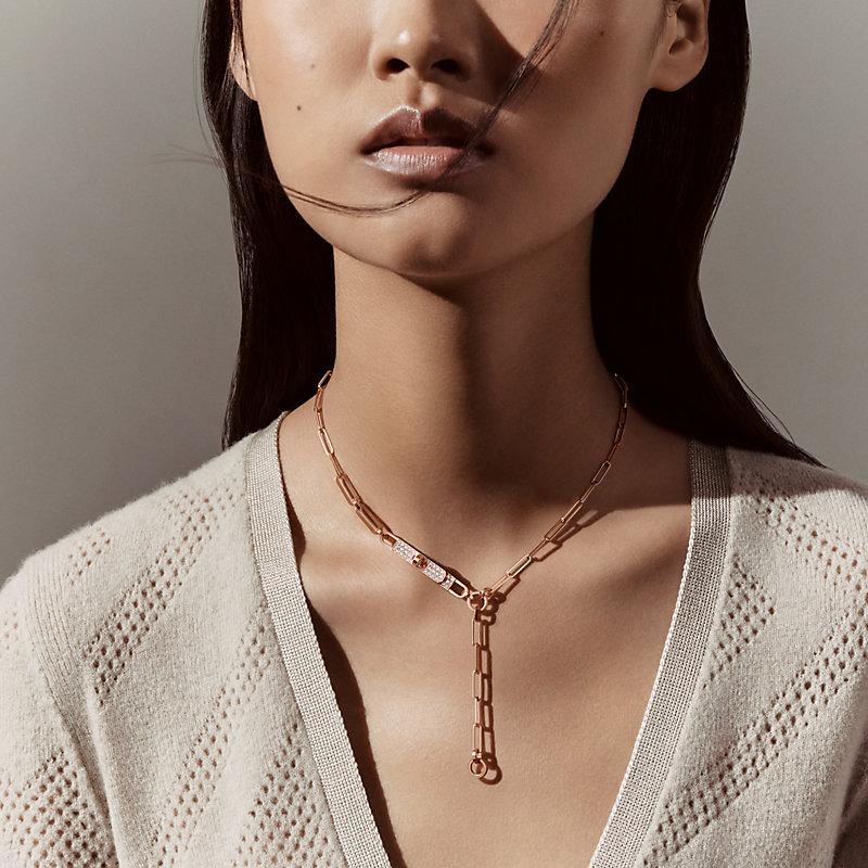 Kelly Chaine lariat necklace, small model | Hermès Canada